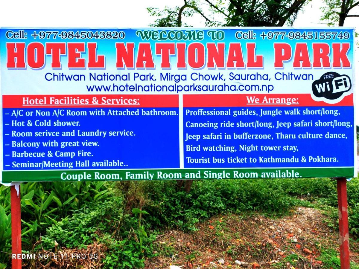 Hotel National Park Sauraha- Homely Stay And Peaceful Location Exterior photo